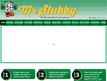Tablet Screenshot of mrstubby.com.au